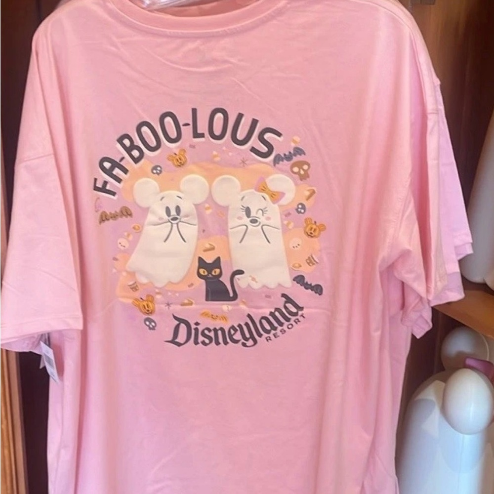 Disney Pink Cotton T-Shirt